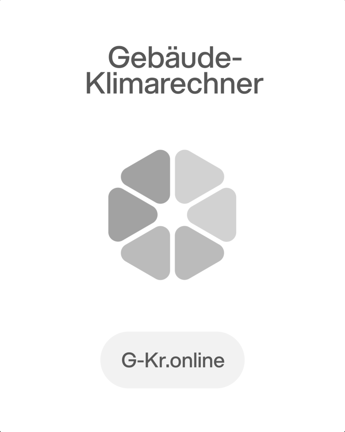 Gebäudeklimarechner