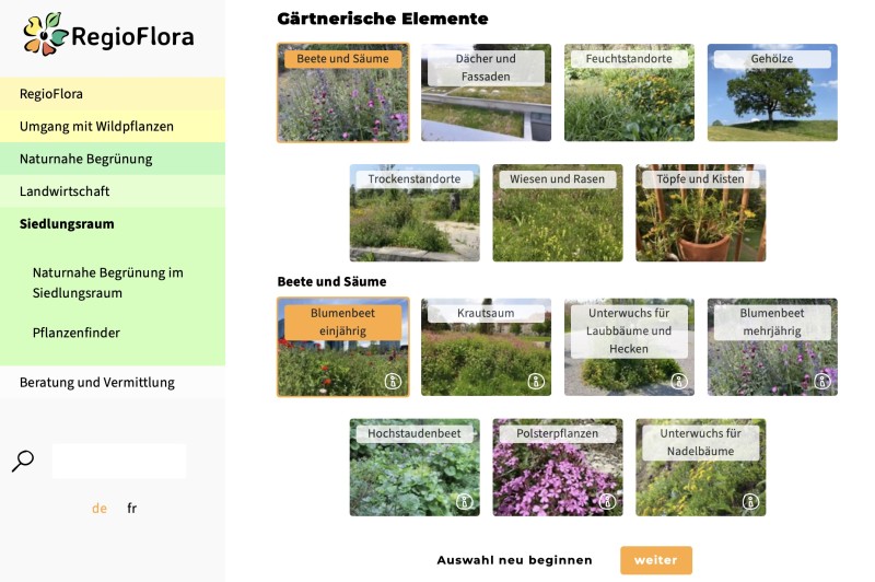 Pflanzenfinder Regioflora