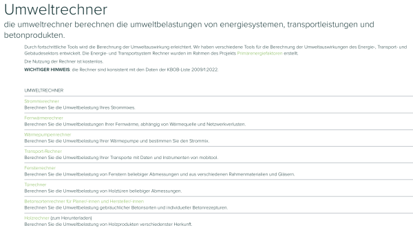 Umweltrechner